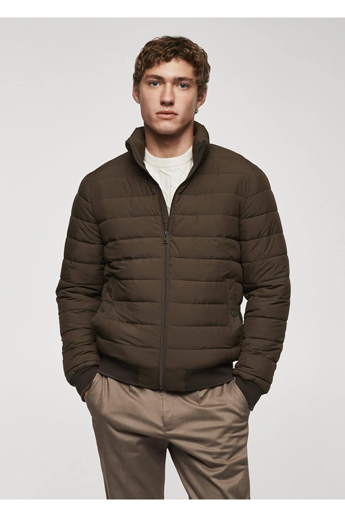 Ultra-Lightweight, Waterproof, Quilted <b>Anorak</b>.